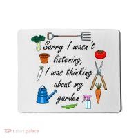 Funny Quote My Garden For Gardener Gardening Gift Mousepad thumb 0