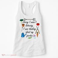 Funny Quote My Garden For Gardener Gardening Gift Women's Tank Top thumb 0