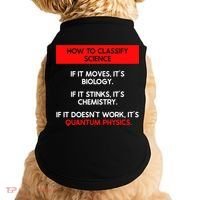 Funny Quantum Mechanics And Quantum Physics Gift Doggie Tank thumb 0