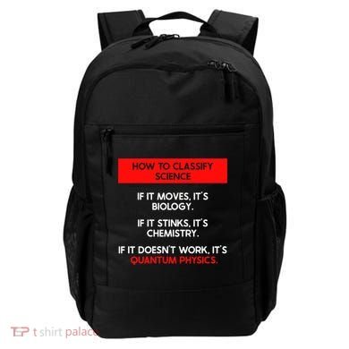 Funny Quantum Mechanics And Quantum Physics Gift Backpack