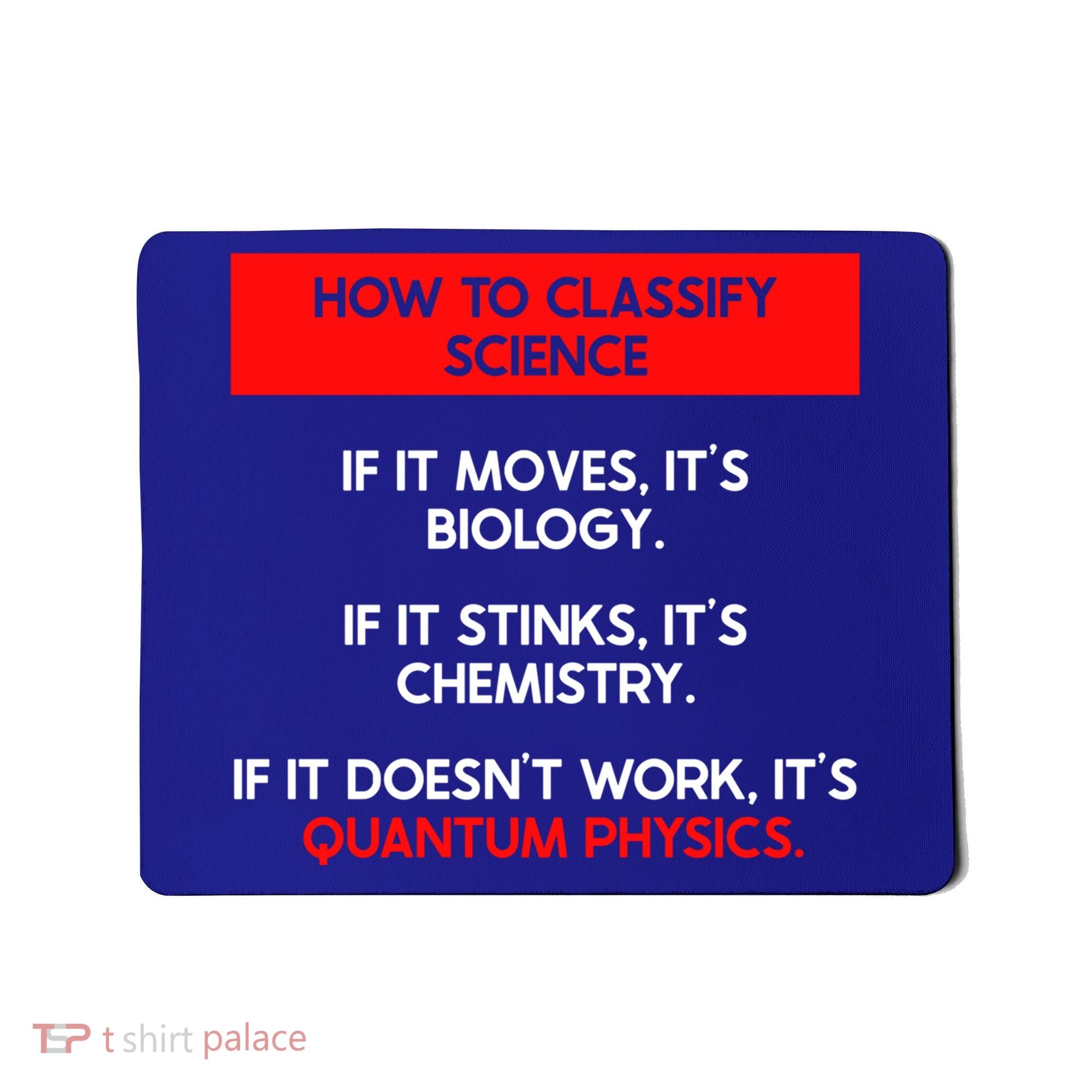 Funny Quantum Mechanics And Quantum Physics Gift Mousepad