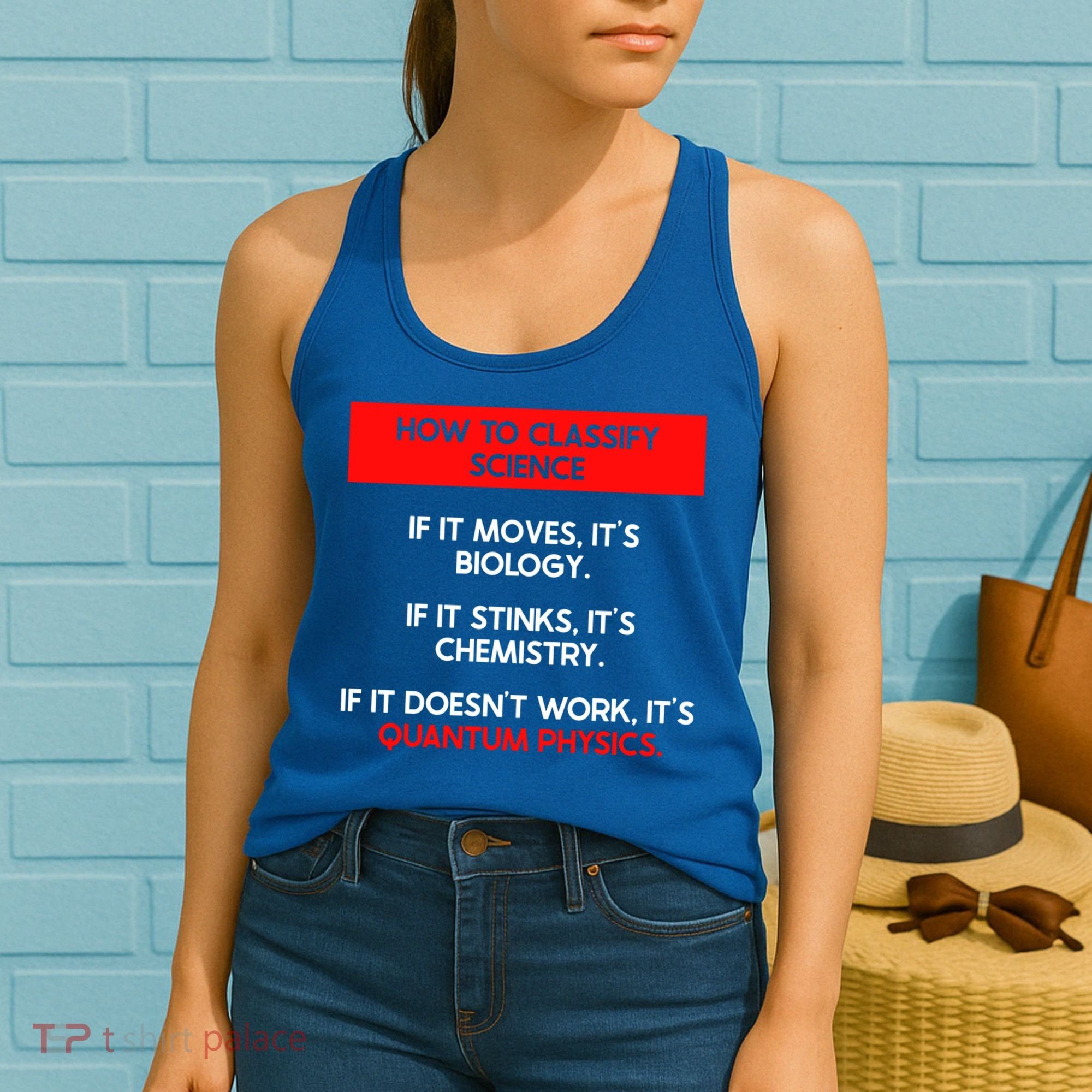 Funny Quantum Mechanics And Quantum Physics Gift Women's Tank Top