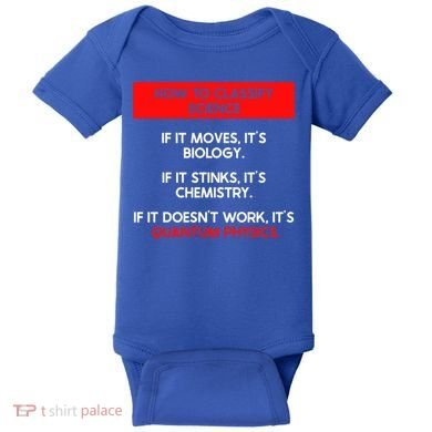 Funny Quantum Mechanics And Quantum Physics Gift Baby Bodysuit
