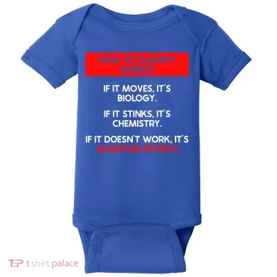 Funny Quantum Mechanics And Quantum Physics Gift Baby Bodysuit