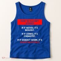 Funny Quantum Mechanics And Quantum Physics Gift Tank Top thumb 2