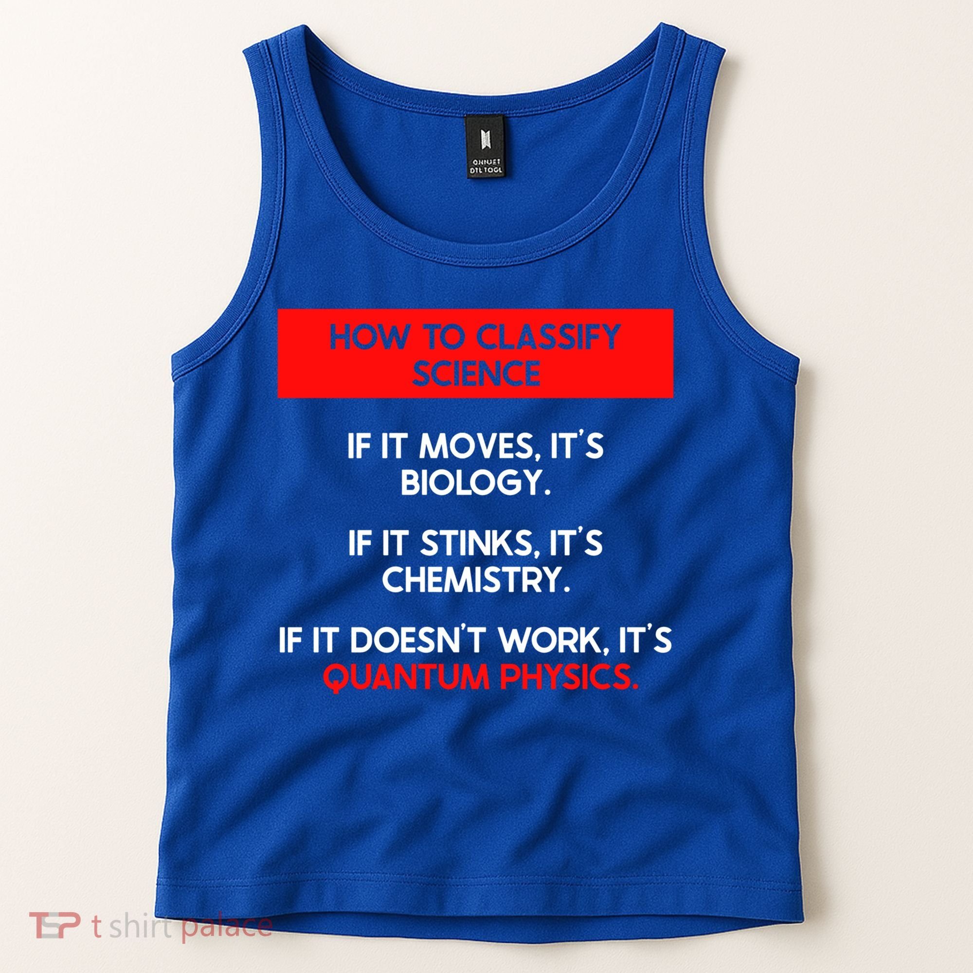 Funny Quantum Mechanics And Quantum Physics Gift Tank Top
