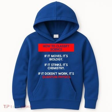 Funny Quantum Mechanics And Quantum Physics Gift Kids Hoodie