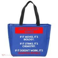 Funny Quantum Mechanics And Quantum Physics Gift Tote Bag thumb 0