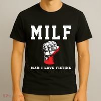 Funny Quote Man I Love Fisting Humor Cool Sarcasm Quote T-Shirt thumb 3