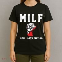 Funny Quote Man I Love Fisting Humor Cool Sarcasm Quote T-Shirt thumb 4