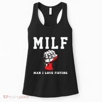 Funny Quote Man I Love Fisting Humor Cool Sarcasm Quote Women's Tank Top thumb 0