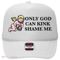 Funny Quote Only God Can Kink Shame Me  Hat thumb 0