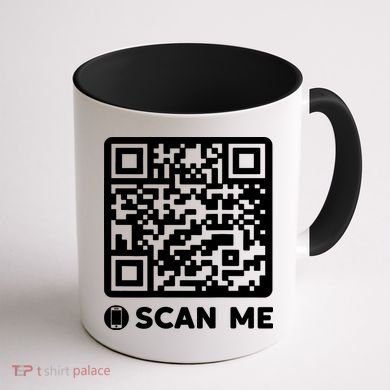 Funny Qr President Trump Dancing Code 45/47 Coffee Mug back