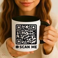 Funny Qr President Trump Dancing Code 45/47 Coffee Mug thumb 3