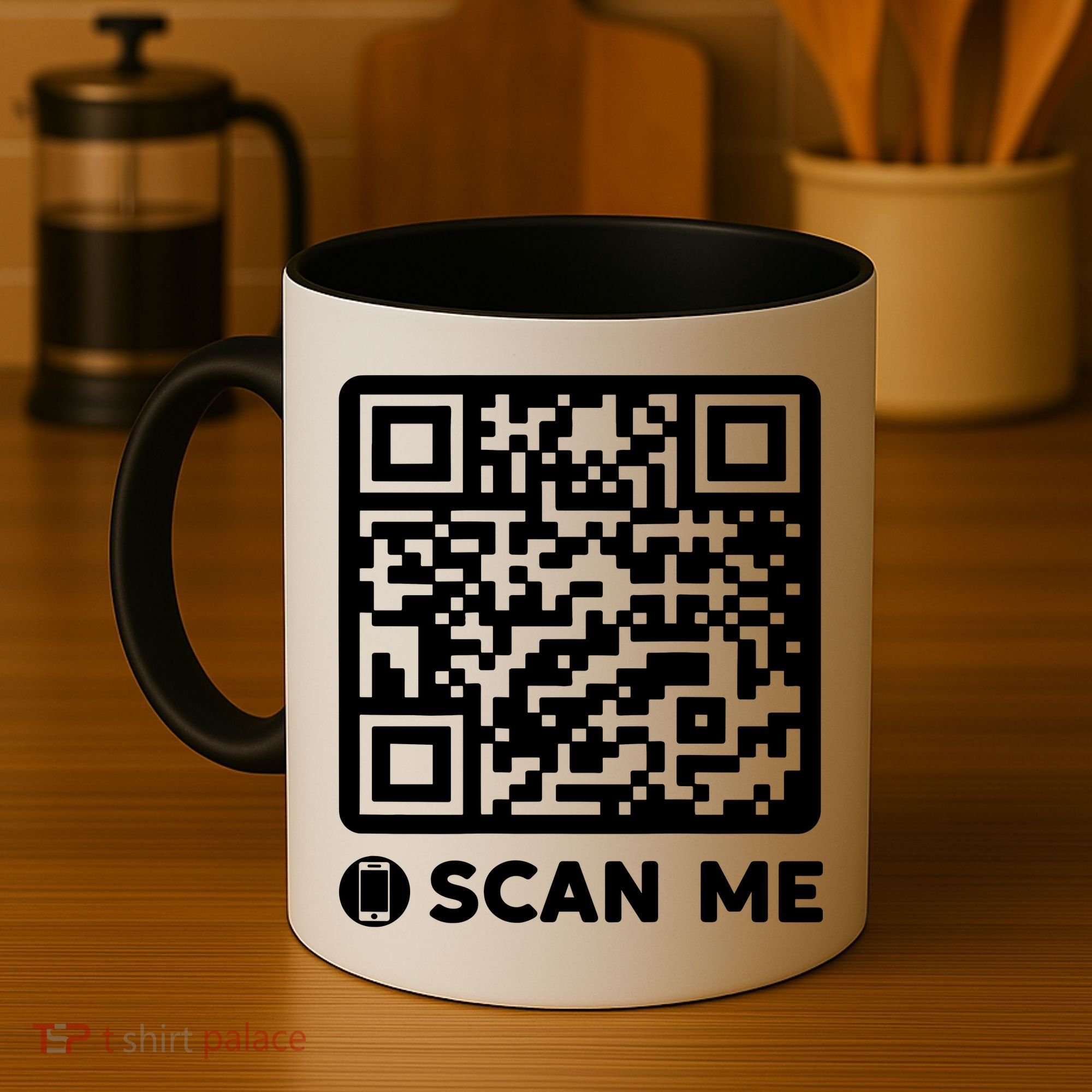 Funny Qr President Trump Dancing Code 45/47 Coffee Mug