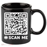 Funny Qr President Trump Dancing Code 45/47 11oz C Handle Ceramic Mug thumb 0