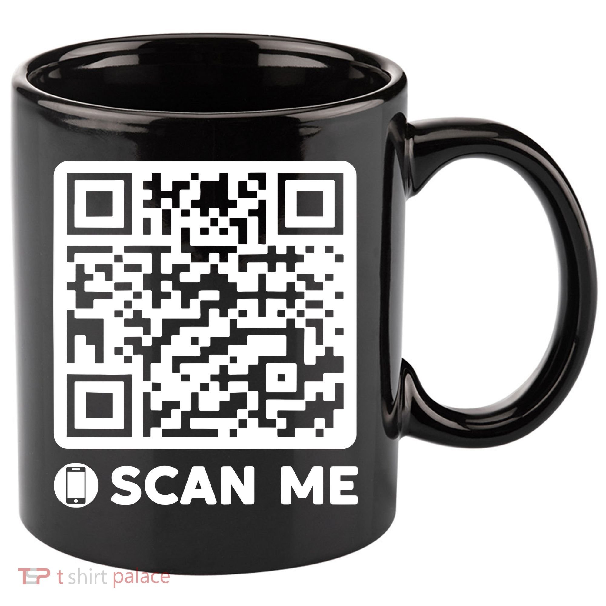 Funny Qr President Trump Dancing Code 45/47 11oz C Handle Ceramic Mug