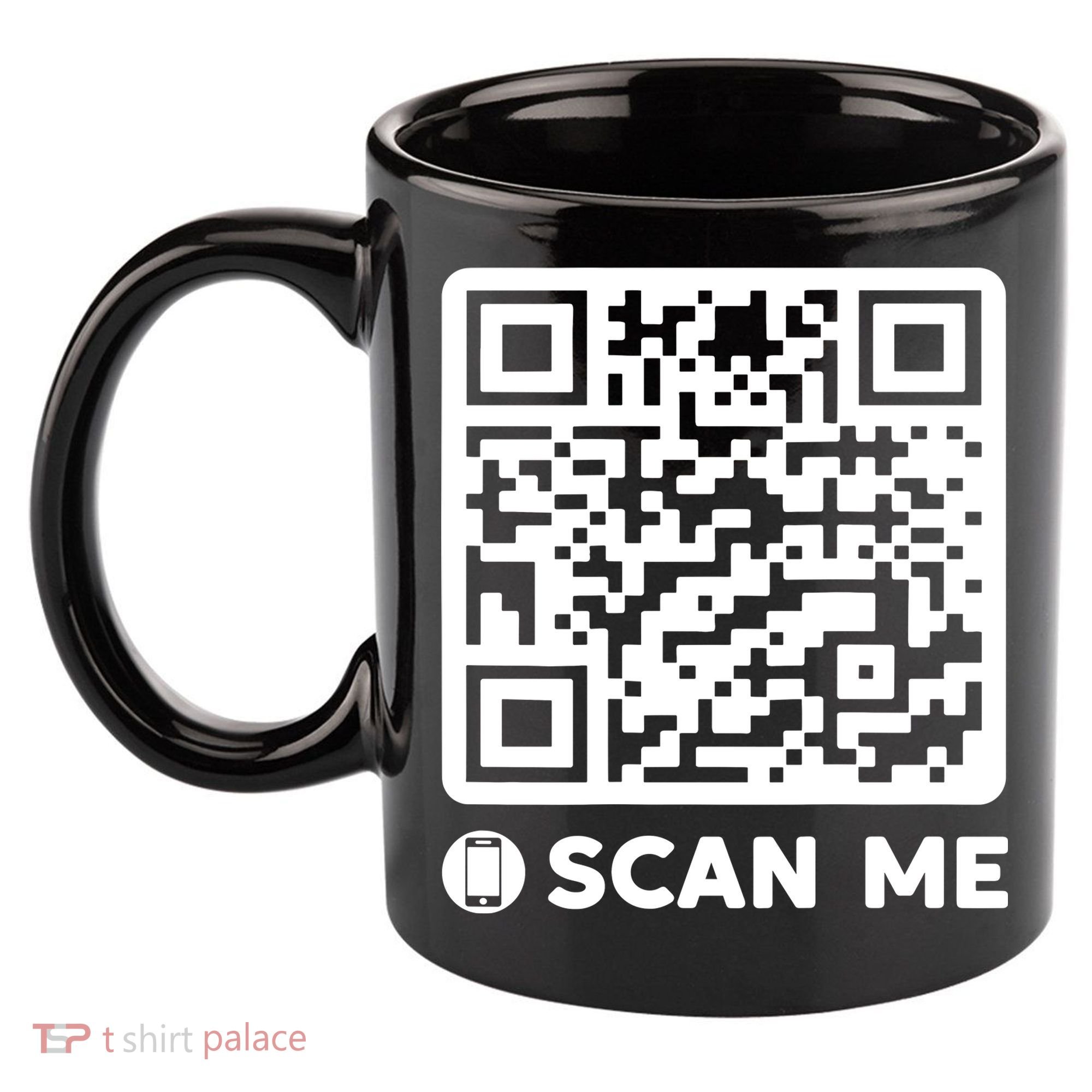 Funny Qr President Trump Dancing Code 45/47 11oz C Handle Ceramic Mug