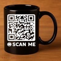 Funny Qr President Trump Dancing Code 45/47 11oz C Handle Ceramic Mug thumb 3