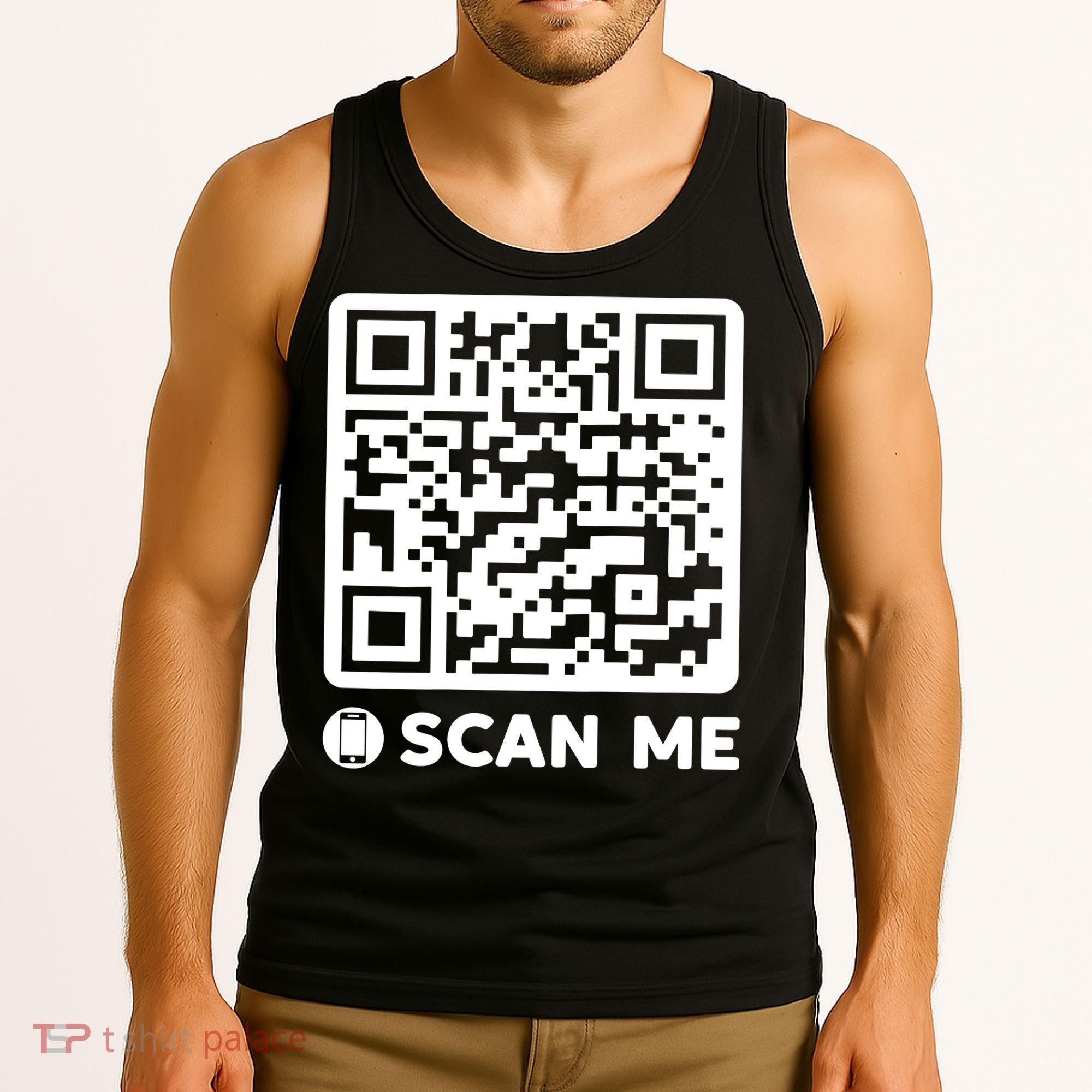 Funny Qr President Trump Dancing Code 45/47 Tank Top
