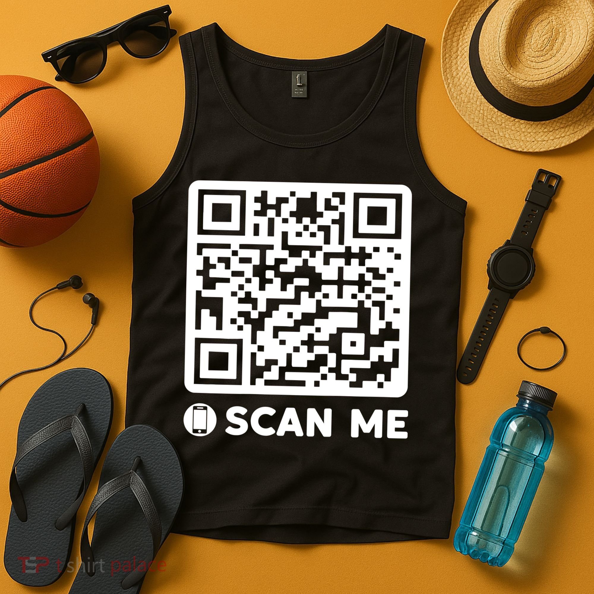 Funny Qr President Trump Dancing Code 45/47 Tank Top