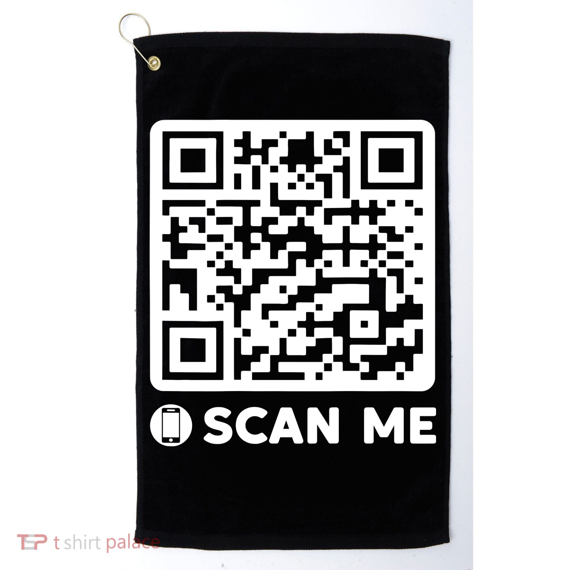 Funny Qr President Trump Dancing Code 45/47 Golf Towel