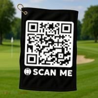 Funny Qr President Trump Dancing Code 45/47 Golf Towel thumb 1