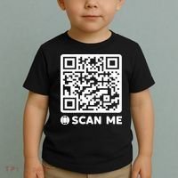 Funny Qr President Trump Dancing Code 45/47 Toddler T-Shirt thumb 2