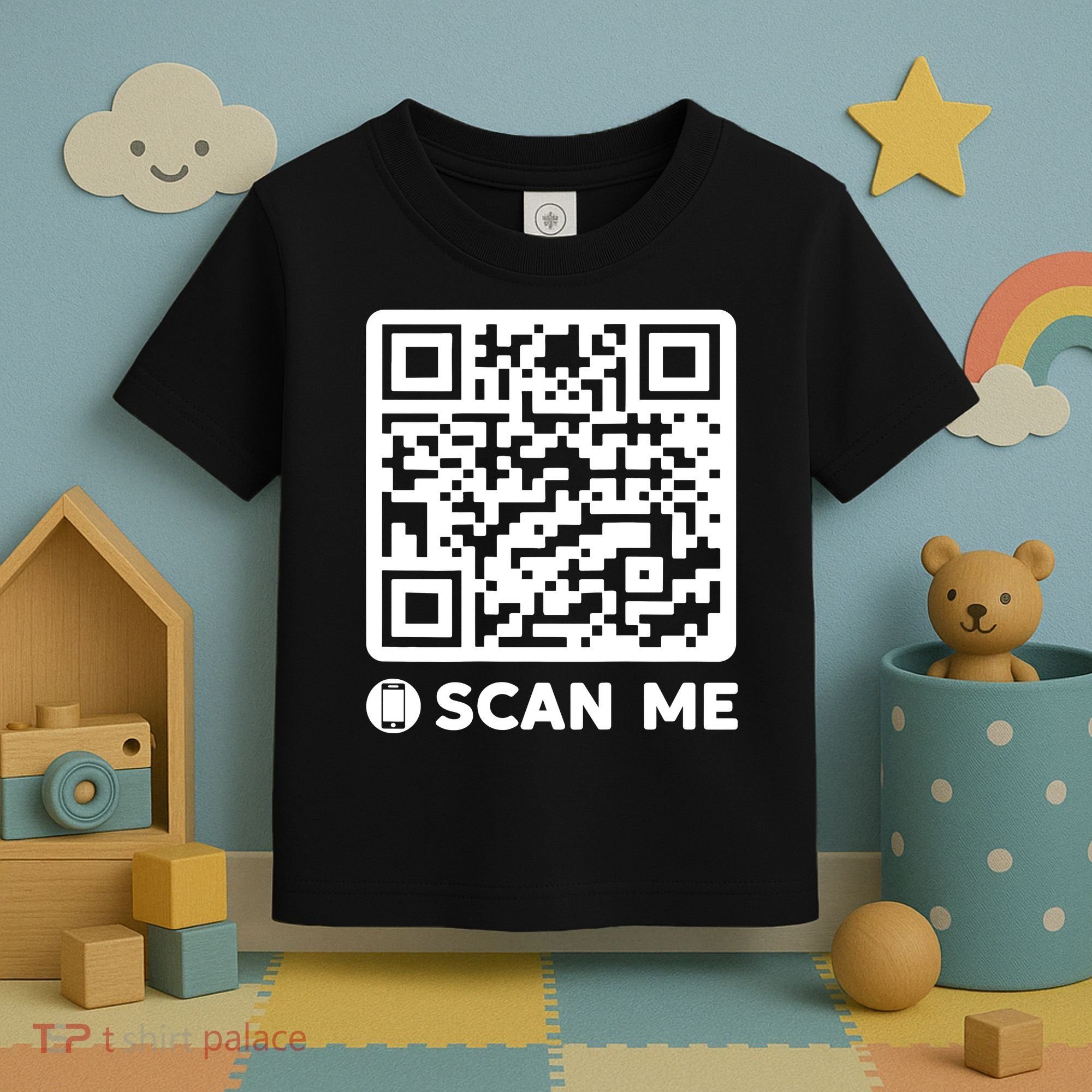 Funny Qr President Trump Dancing Code 45/47 Toddler T-Shirt