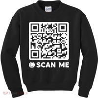 Funny Qr President Trump Dancing Code 45/47 Kids Sweatshirt thumb 0