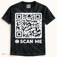 Funny Qr President Trump Dancing Code 45/47 Kids Tie-Dye T-Shirt thumb 0