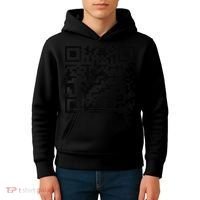 Funny Qr President Trump Dance Code Trump 4547 Kids Hoodie thumb 4
