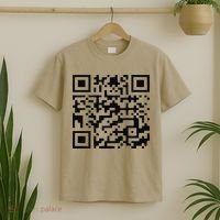 Funny Qr President Trump Dance Code Trump 4547 T-Shirt thumb 2