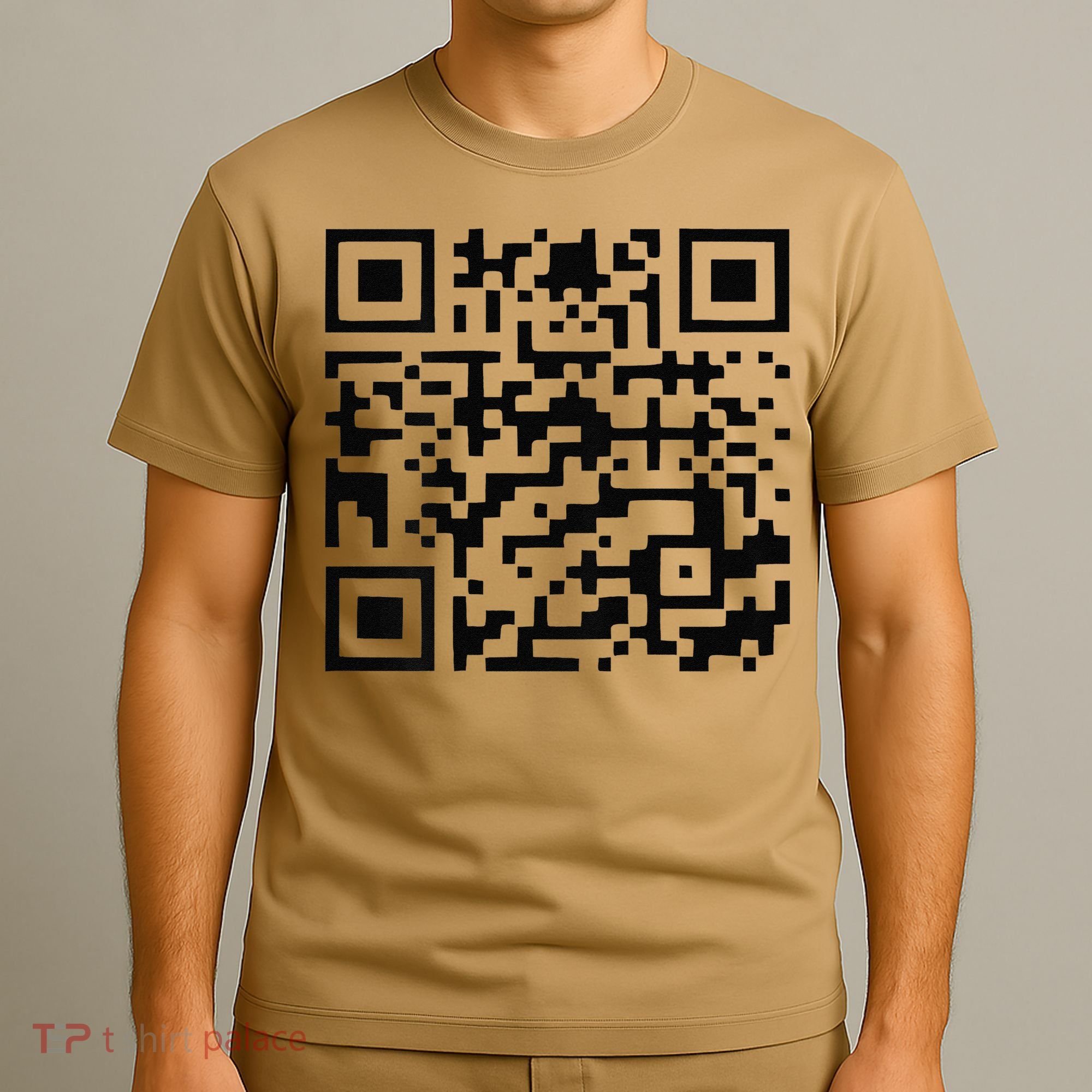 Funny Qr President Trump Dance Code Trump 4547 T-Shirt