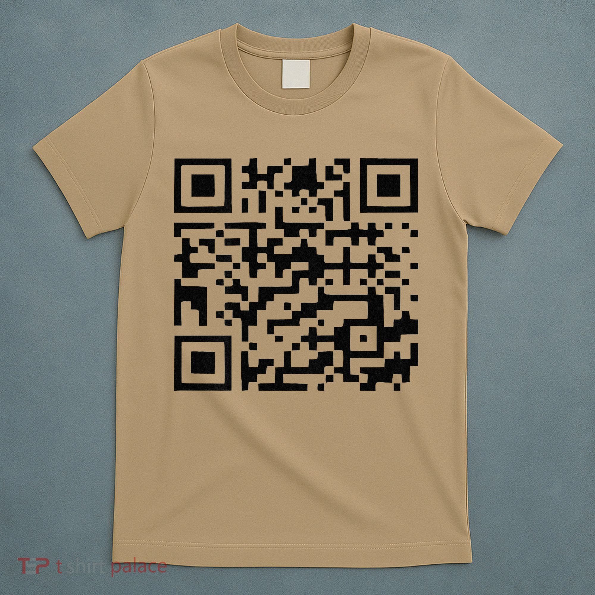 Funny Qr President Trump Dance Code Trump 4547 T-Shirt
