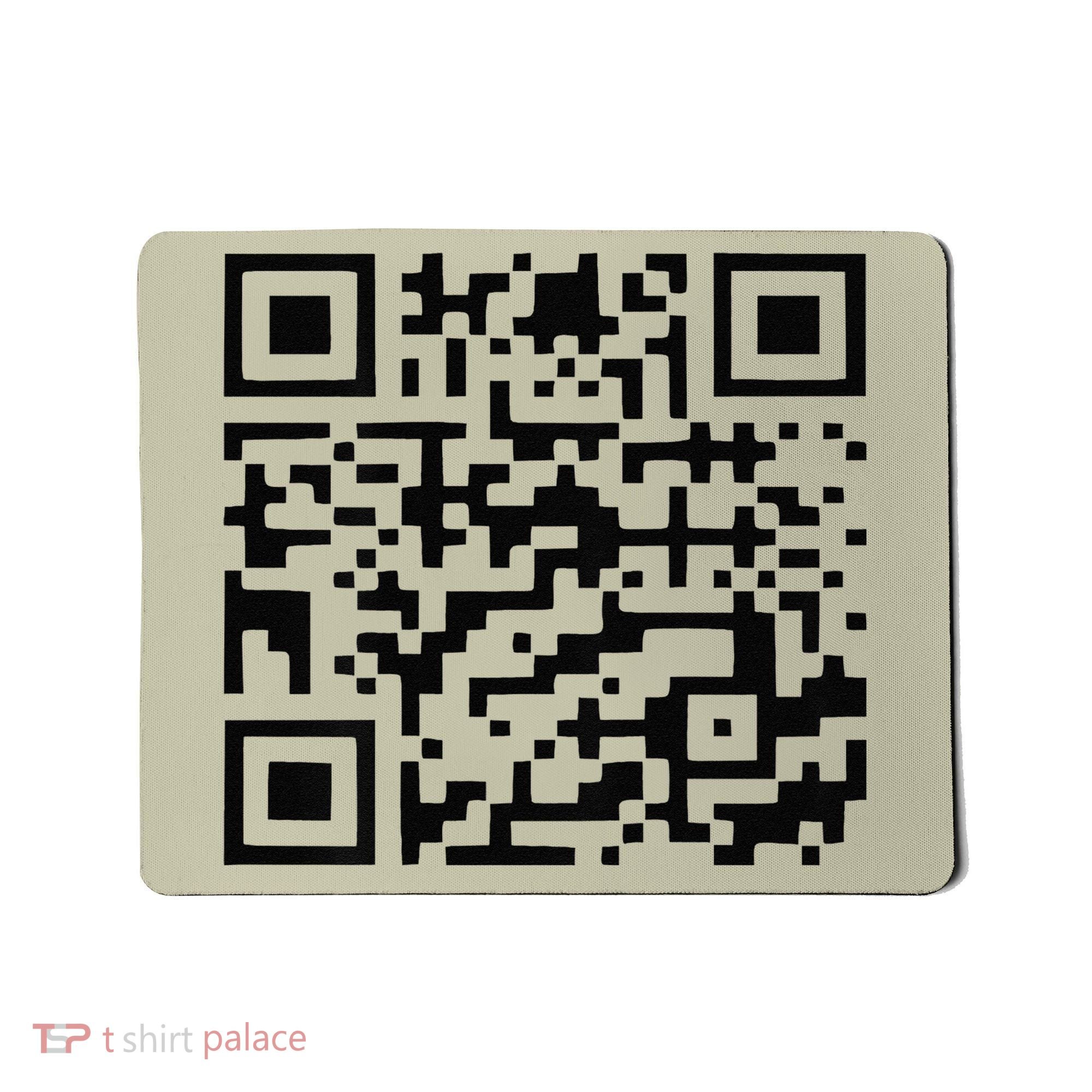 Funny Qr President Trump Dance Code Trump 4547 Mousepad