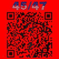 Funny Qr President Trump 4547 Trump Dancing Code Santa Hat thumb 1