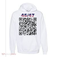 Funny Qr President Trump 4547 Trump Dancing Code Comfort Colors Garment-Dyed Hooded Sweatshirt thumb 0