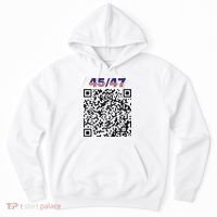Funny Qr President Trump 4547 Trump Dancing Code Hoodie thumb 0