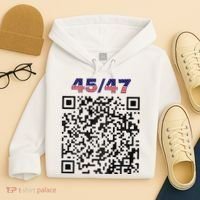 Funny Qr President Trump 4547 Trump Dancing Code Hoodie thumb 4