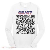 Funny Qr President Trump 4547 Trump Dancing Code Long Sleeve Shirt thumb 0