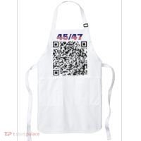 Funny Qr President Trump 4547 Trump Dancing Code Apron thumb 0