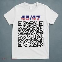 Funny Qr President Trump 4547 Trump Dancing Code T-Shirt thumb 5