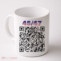 Funny Qr President Trump 4547 Trump Dancing Code Coffee Mug thumb 0