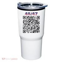 Funny Qr President Trump 4547 Trump Dancing Code Tumbler thumb 0