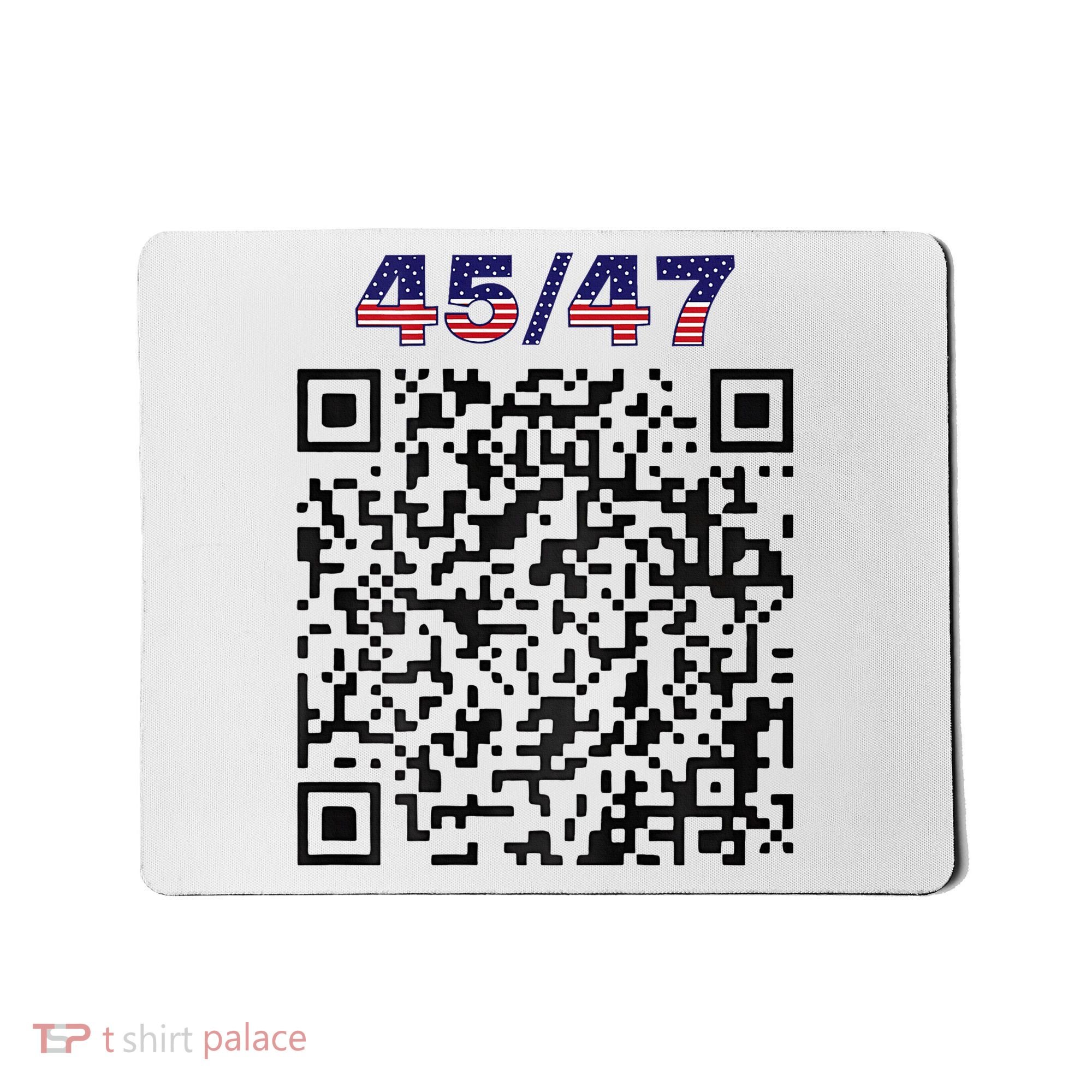 Funny Qr President Trump 4547 Trump Dancing Code Mousepad