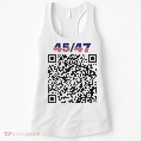 Funny Qr President Trump 4547 Trump Dancing Code Women's Tank Top thumb 0