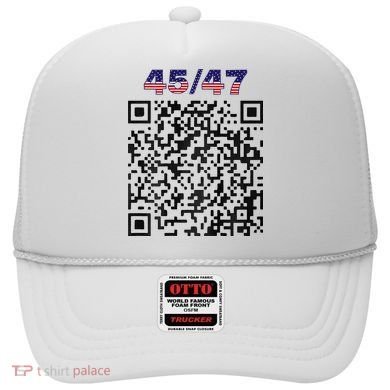 Funny Qr President Trump 4547 Trump Dancing Code Hat