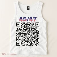 Funny Qr President Trump 4547 Trump Dancing Code Tank Top thumb 2