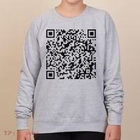 Funny Qr President Trump 4547 Trump Dancing Code Women's Sweatshirt thumb 0